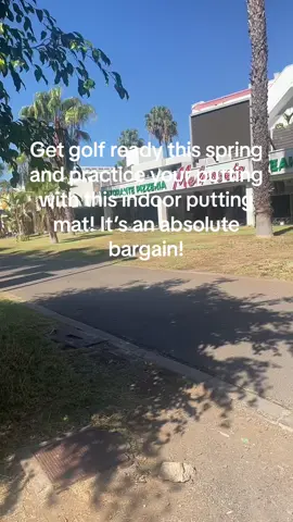 Get your putts on point for this season and get practicing! #fyp #foryoupage #foryou #fypシ #golf #golftiktok #golfing #golfpractice #puttinggreen #putting #smyltyme #tiktokmademebuyit #springsale 