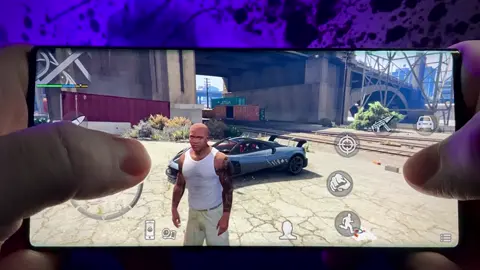 GTA 5 Mobile Gameplay #gtav #gta5 #gta6 #gta5mobile  #gta5mobileapk 