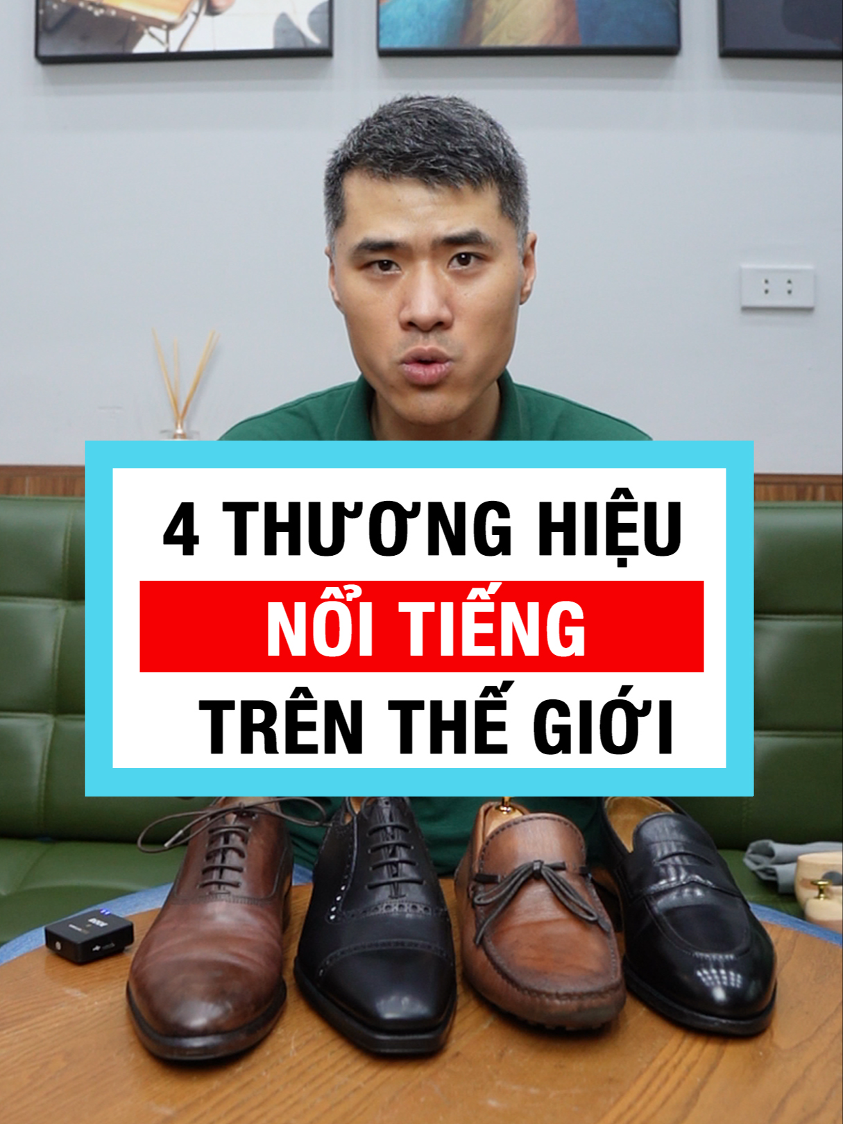 4 thương hiệu giày nổi tiếng trên thế giới  #gazano #phongdinh #chamsocgiaytay