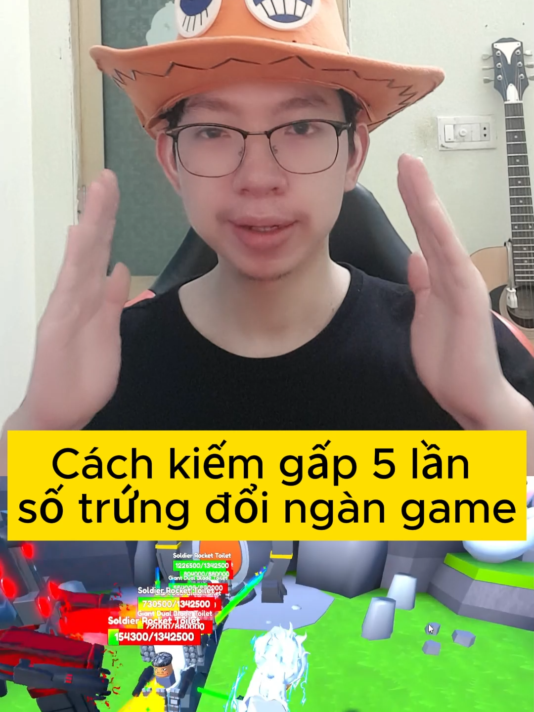 Hướng dẫn cách kiếm gấp 5 lần số trứng đổi ngàn gem trong toilet tower defense #thanhejgame #GamingOnTikTok  #toilettowerdefense #roblox #skibiditoilet #WhatToPlay #boxstudio