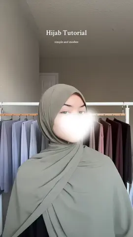 Quick hijab style