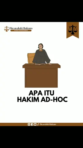 Selamat malam sobat Bicaralah Hukum, mari kita Mengenal Tentang Apa Itu Hakim Ad-Hoc. Jangan lupa follow: Facebook : Bicaralah Hukum Fanspage : Bicaralah Hukum Instagram : @bicaralah.hukum Tiktok : @bicaralah.hukum Thank You😋 #adagiumhukum #anakhukum #mahasiswahukum #mahkamahkonstitusi #mahkamahagung #fakultashukum #bicaralahhukum #pn_cikarang #pa_cikarang #filsafathukum #ilmuhukum #hukumketenagakerjaan #hukumagraria #hukumdagang #hukumbisnis #pengantarilmuhukum #ilmunegara #ilmuperundangundangan #logikahukum #hukumadat #hukumagraria #ptun #pengadilan #peradilan #pengadilanhubunganindustrial #pemkabbekasi #kejaksaannegerikabupatenbekasi #fyp #fypシ゚viralシfypシ゚ 