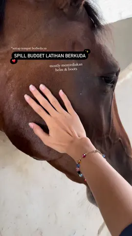 Membalas @saniye ini yaa kakk untuk biaya relatif sebenernya, disetiap daerah/tempat berbeda💫 Semoga kita diberi rezeki yang lebih yaa supaya bisa ikut latihan berkuda✨🐴 #pemulaberkuda #latihanberkuda #berkudabermanfaat #horseriding #berkuda #olahragaberkuda #stable #rekomendasistableberkuda #foryou #fyp 