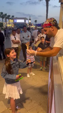 Who loves Turkish ice cream? 🤷🏽‍♂️🍦 We’re at the Global Village in Dubai for an ice cream show! 🤯 #fyp #foryou #dubai #turkishicecream #icecream 