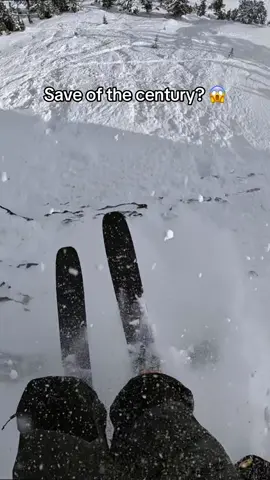 Near disaster turned incredible save 👏 Carson McCarron on the famous “Air Jordan” at @Whistler Blackcomb. #gopro #ski #skiing #skitok #pov #whistler #whis