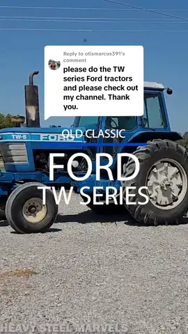 Replying to @otismarcus391 Ford TW Series (Tractors produced between 1979 and 1990) #ford #tractor #tractors #farmlife #fordtractor 