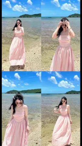 Mùa của biển🏝️🌊 Váy xinh ở trong giỏ hàng nha các nàng💕 #moingaymotoutfit #Kimnganstore #thoitrang #tipphoido #xuhuong #xuhuongtiktok #fyp #trending #vayxinh #dibienmacgi #dibien 