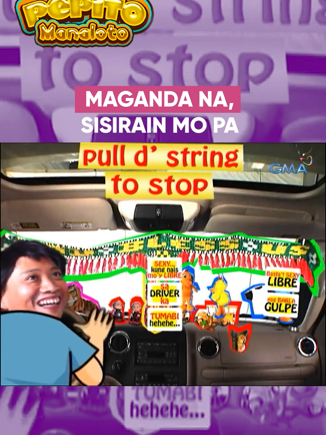 Mga Pinoy talaga, very decorative fersons! #youlol #gmanetwork #gma #pepitomanaloto #pepito #michaelV #ianveneracion #bayaniagbayani #tiktoktainmentph #throwback #fyp