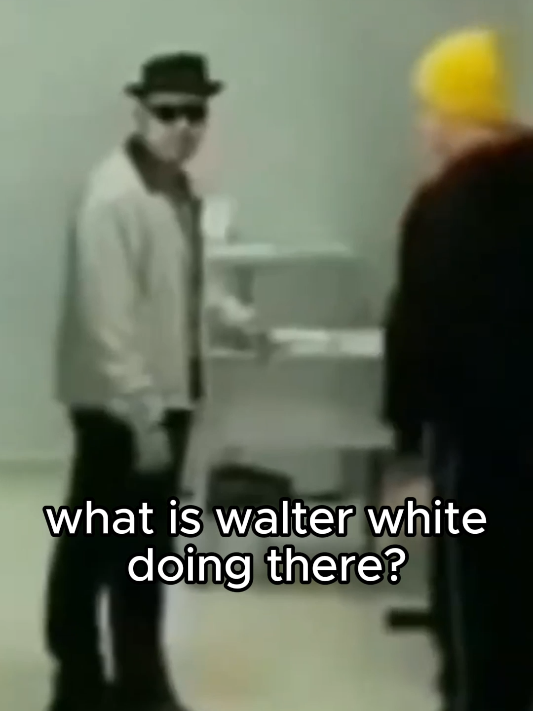 what is walter white doing there? #funny #meme #memes #fyp #viral #breakingbad