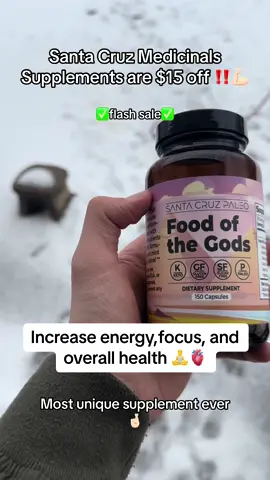 My 3rd bottle of these 🔥 #foryoupage #santacruzmedicinals #supplements #focus #energy #tiktokshop #tiktokaffiliate #viral 