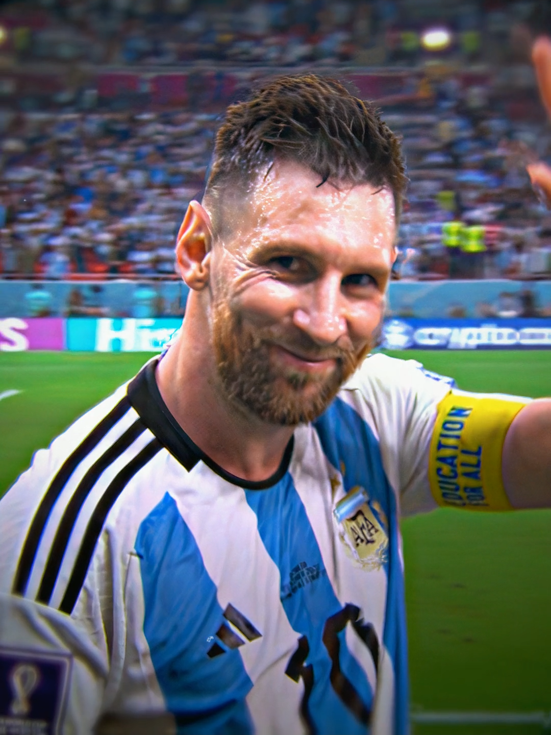 Cool Goat After Match! #hypermessi  #messi  #argentina  #viral  #fyp #worldcup #football  #kurtenes