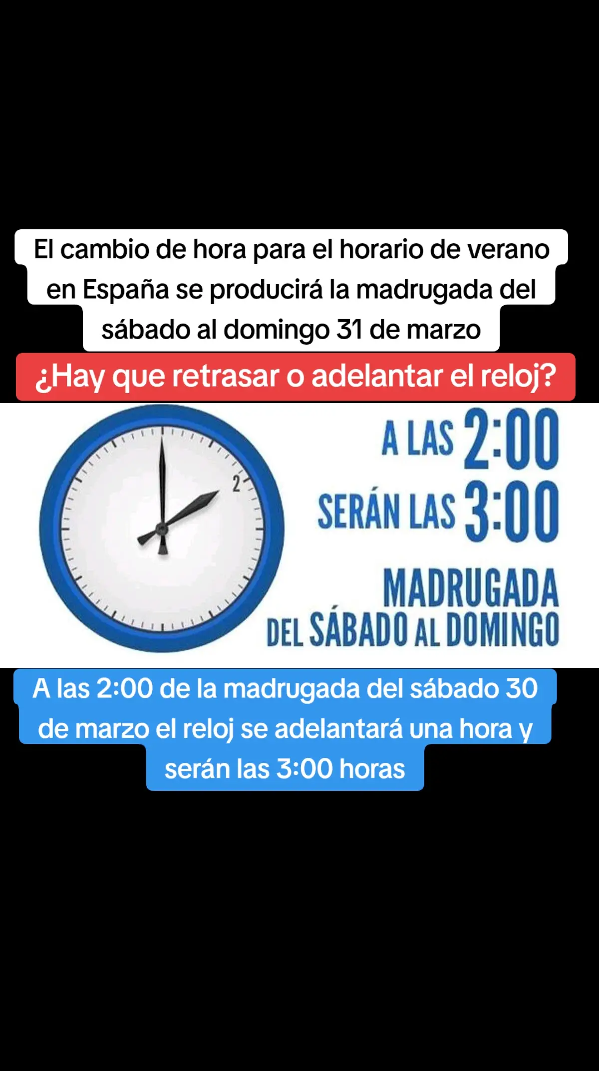 #cambiohorario #cambio #horario