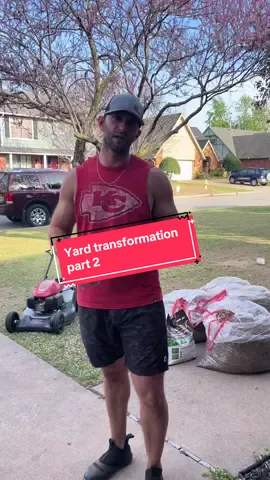 Replying to @Stephen - DIY How to transform your yard to the best yard on the block Part 2. #lawntok 