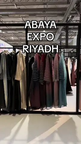 Abaya Expo, Riyadh, Saudi Arabia📍This is literally every abaya girly’s dream! 🤌🏼  #abayastyle #abayafashion #abayagirls #saudiarabia #riyadh #modestfashion #abayas #CapCut 
