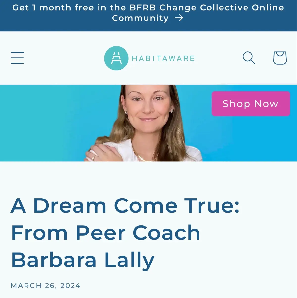 Pinch me! I’m featured in @HabitAware’s blog! 🤩🫶 Read my journey to becoming a HabitAware team member by going to ➡️ HabitAware.com/blog ⬅️ And if you haven’t already - sign up for the HabitAware Newsletter! 📰 #habitaware #keen2 #trichster #trichotillomania #trichtok #hairpullingdisorder #bfrb #bodyfocusedrepetitivebehaviors #managementtool #bfrbblog 