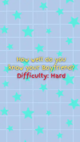 How well do you know your boyfriend? ❤️😊 #boyfriendquiz #howwelldoyouknowyourpartner #bfgfquiz #girlfriendquiz 