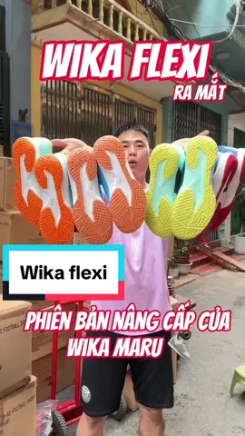 Phiên bản nâng cấp đáng chú ý của wika #giaybongchuyen #giaycaulong #giaybongban #xuhuong #giaychaybo 