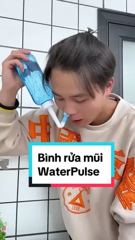 Bình rửa mũi WaterPulse #binhruamui #waterpulse #vesinhmui #facohapharma #trending #xuhuong 