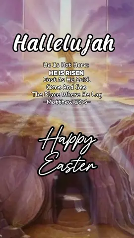 HE IS RISEN.. Death could not hold him.. Rejoice in the resurrection of Jesus Christ.. 🙏🙏🙏 #happyeaster #heisrisen #hallelujah  #thankyoujesus #CapCut #fyp 