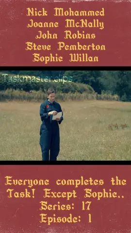 ✉️ Sophie vs Greg ✉️ #taskmasterclips #taskmaster #clips #funny #comedian #foryou #fyp #sophiewillan #stevepemberton #johnrobins #joannemcnally #nickmohammed 