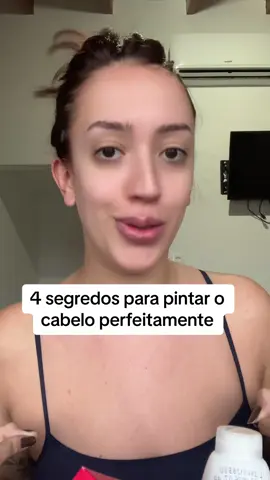 COMO PINTAR O CABELO PERFEITO! Eu amei o final 🤤❤️ #hair #grwm #cabelo 