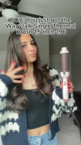 its pink AND on sale ?? yes pls😛 #tiktokshopvalentinesday #ValentinesDay #wavytalk #wavytalkhair #hottools #hairtools #thermalbrush 