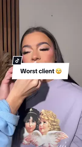 The worst client ever 🙄 … #fyp #mua @laurenskyeller 