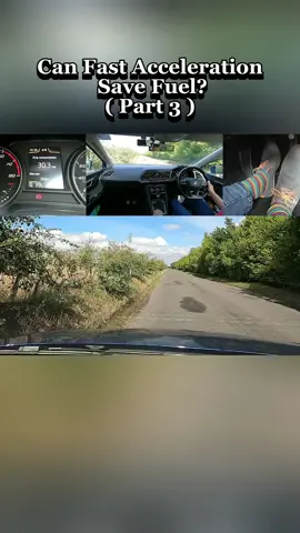 Part 3 : Can Fast Acceleration Save Fuel? #feul #acceleration #save #engine #driver #uk #challenge #fyp #foryou #fypシ #fy #foryourpage #fypシ゚viral #fypage #viral #viralvideo #viraltiktok #tiktok #tiktokindia #like 