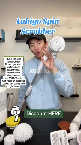Discount available here!! 💪🧼🧽🤳 #tiktokshopspringsale #spinscrubber #freshstart #viraltiktok 