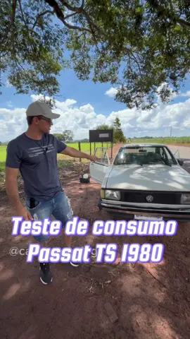 Teste de consumo Passat TS 1980 