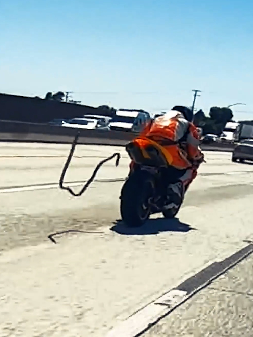 That snake will bite🐍 #motorcycles #fail #maxy