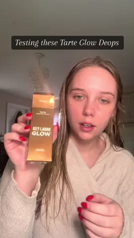 Pretty good glow drops! @tarte cosmetics 