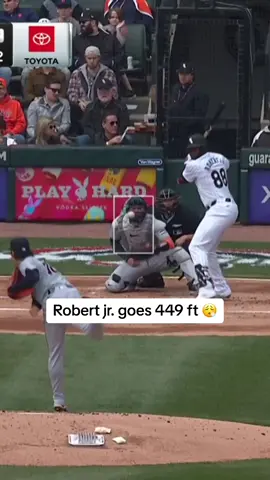 First HR of the season ✅ #MLB #whitesox #chicagowhitesox #baseball