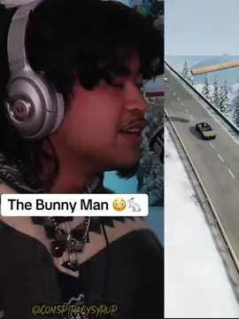 The Bunny Man is REAL 😳🔪 #creepy #scary #conspiracy #weird #theory #creepypasta #scarystories