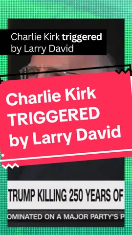 What happened to free speech absolutism? #larrydavid #politics #charliekirk 