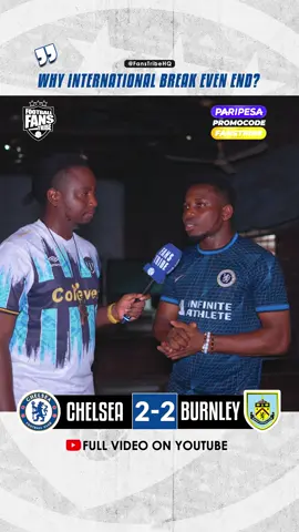 Watch Mekele's FULL INTERVIEW ON YOUTUBE - LINK IN BIO 📺 🗣 🔥  #naijafootball #tiktoknigeria #naijatiktok #PremierLeague #levelupafrica #africanfootball CHELSEA 2-2 BURNLEY highlights