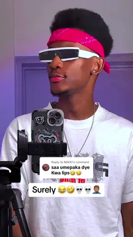 Replying to @MíKKĪ Aje Sasa Waah Nkt 😂😂🤦🏽‍♂️ ,Hebu  Go Get a 360 Tripod & Sunset Light Lamp Like Mine At The Back  from @Lennyventure._ 😆 #pjeiy #fyp #egwu 