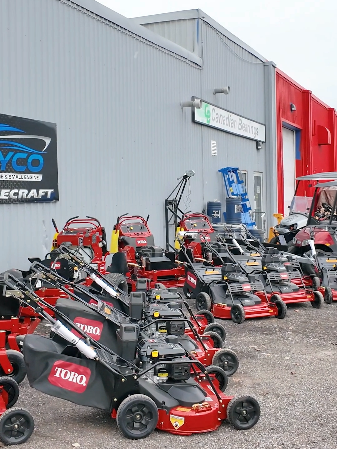 Check out the lawn equipment we got!🤩 #Toro  #LawnEquipment  #NapaAutoParts  #HeavyDuty  #Mowers  #lawncare  #lawnbusiness  #landscaping