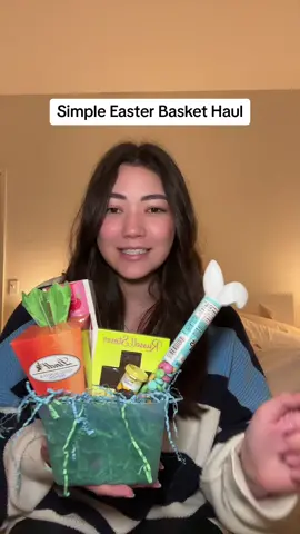 My love language is gift giving. My Fiancé’s family arent huge easter people but I had to make at least little easter baskets for them 🥹🫶🏼💖 #easterbasket2024 #diyeasterbaskets #easterday #easterfoodideas  