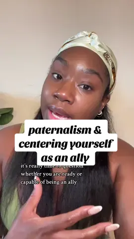 it’s clearly time to come back to the table and discuss how allyship works because between the Jane Elliott using the N-word two weeks ago and now Kes JD, another ally condescending to Black people, it’s clear there is a misunderstanding of what it means to actually be an ally. ##allyship##allyshipinaction##paternalism##candaceowens##kesjd##dothework##allyship101##centeringyourself