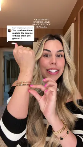 Replying to @Epiphany they do replace!!!! Thank you so much for the advice 🫶🏼  #cartierloveisall #cartier #cartierlove #cartierlovebracelet #lovebracelet #cartierfamily #cartierbracelet 