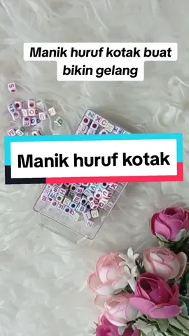 manik huruf buat gelang inisial atau cincin #manikhuruf #manikhurufkotak #manikinisial #viraktiktok #racuntiktok #spillbaranglucu #spillracuntiktok #fypシ #foryou #manikgelang 