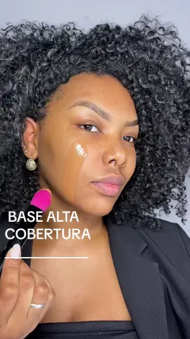 Base Tint Alta Cobertura de @Quem Disse, Berenice? Minha cor: 13Q #pelenegra #basemakeup #resenhamaquiagem 