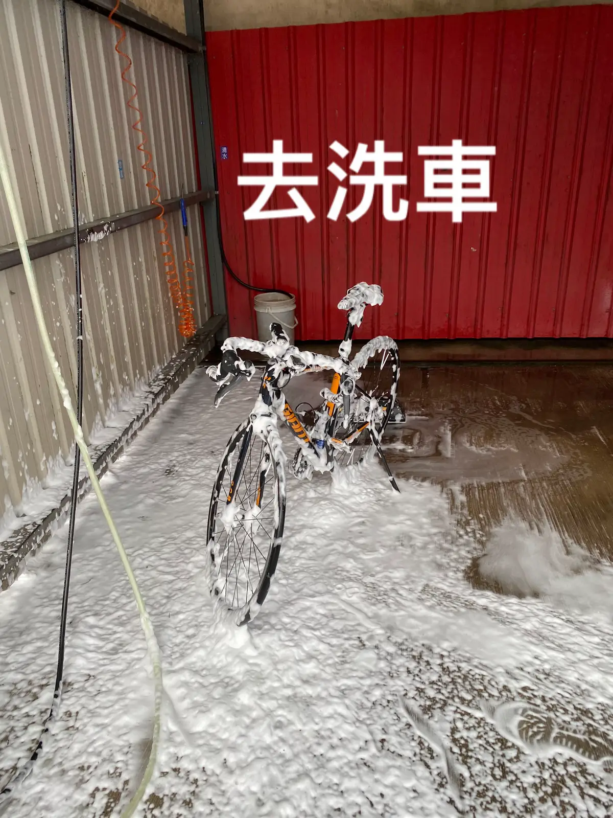 哭啊😭 每次洗完車都下雨🌧️#公路車 