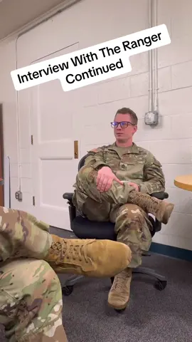 Interview With The Ranger. Some footage from the first interview that was left in the editing room. Also @CommandClimatologist is up next for interview next. Should be out next week!  #GoGuard #Hooah #Ranger #PartTime #YouCan  #Leaders #RLTW #Officers  #11B  #Army  #airforce  #Navy  #marines #armylife #memes #reels  #miltok