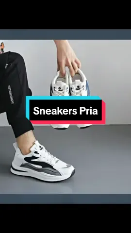 PRIACANI Pionyx Sepatu Sneakers Pria Casual Full Karet M8117 hanya Rp133.500! #sepatupria #sneakers #fyp 