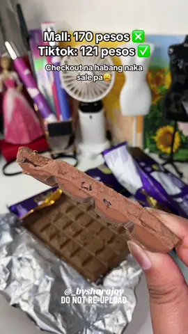 Sige mag-laway kayo jan, nasa yellow basket lang yan! ✨🥰🤤 #cadbury #dairymilk #chocolate #fyp #foryou #dairymilk #budolfinds 