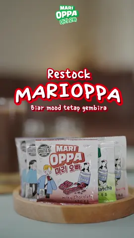 Cara sat-set balikin mood, jajan MariOppa susu Korea enak rasa favorit 🍹✨ #MariOppa #MariOppaDaebakSusunya #SusuKoreaEnak #DaebakSusunya