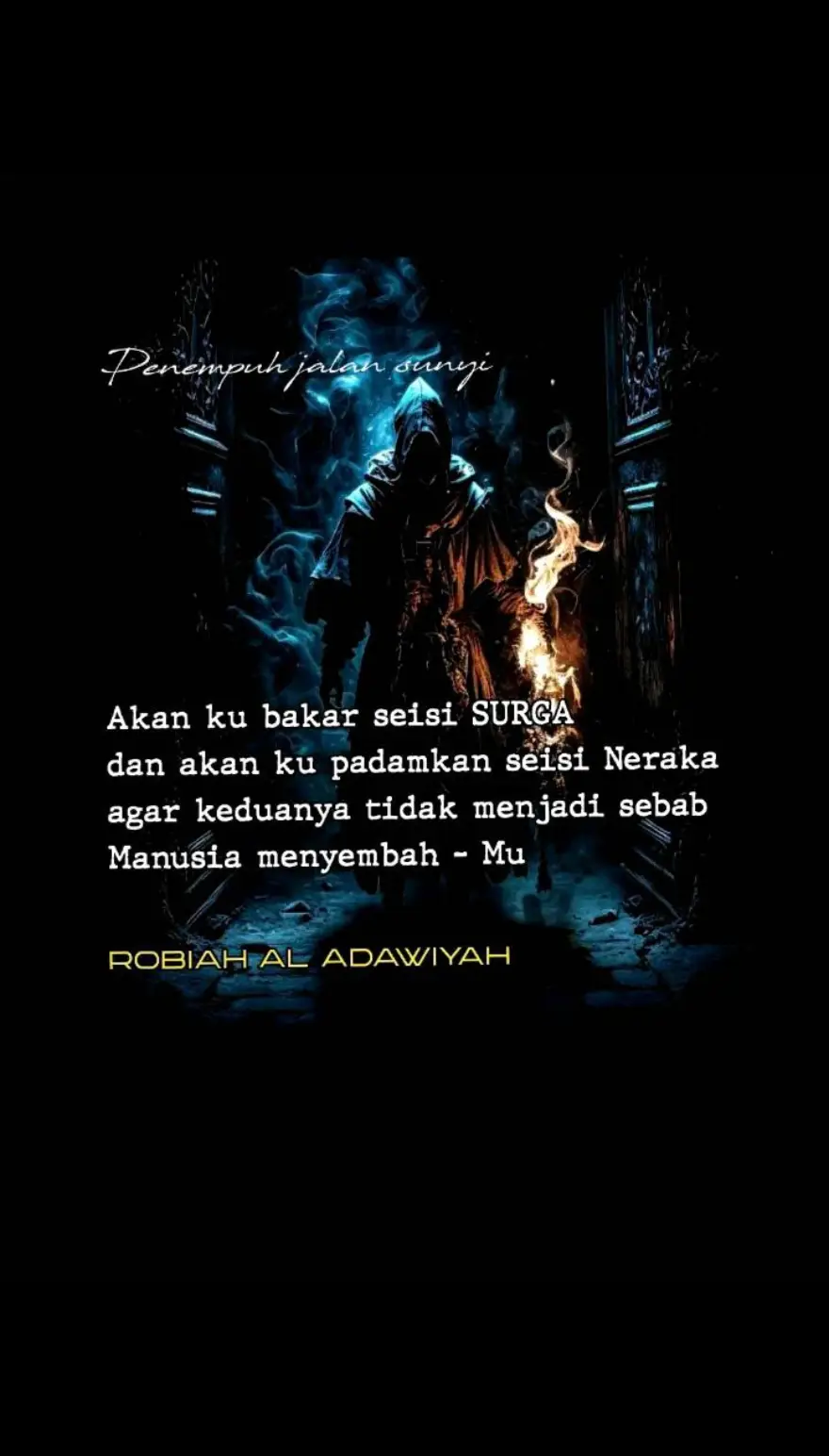 kalam sufi yang seraya sunyi sepi tanpa tepi#jelajahramadan#kalamhikmah#sunyi 