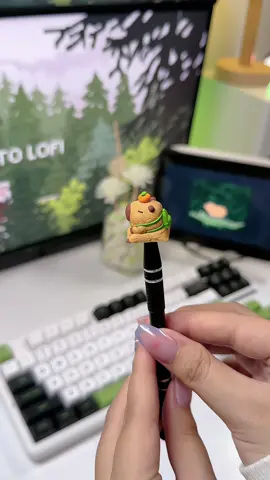 Đập hộp em keycap capybara siu cuteeee của @2tcraft  #keycaps #banphimco #keyboard #keycapartisan 